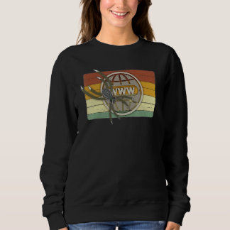 Internet Spider Digital World Web Wlan Network Spi Sweatshirt