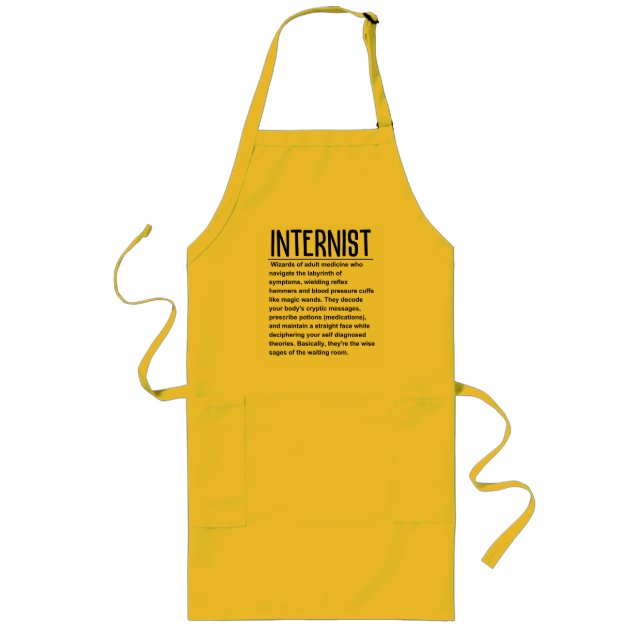 Internist Long Apron (Front)