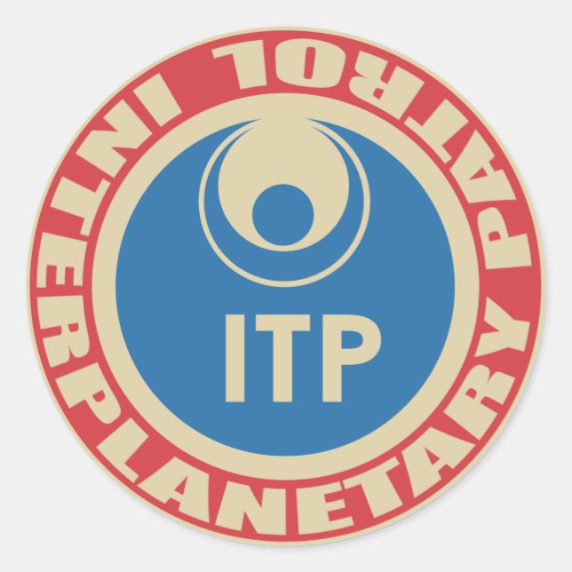 Interplanetary Patrol Sticker (Front)