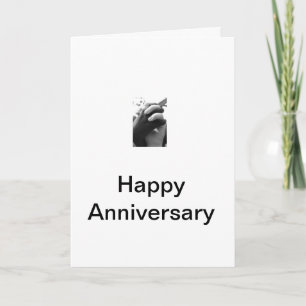 Interracial Anniversary Card