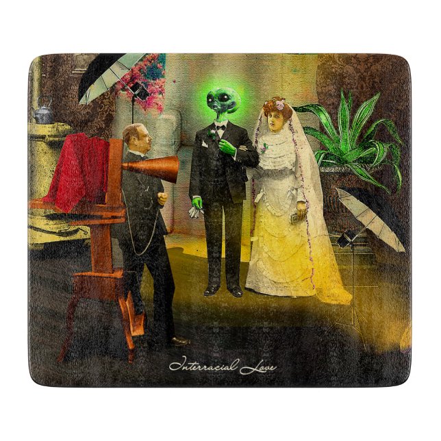  Interracial Love Cutting Board (Front)