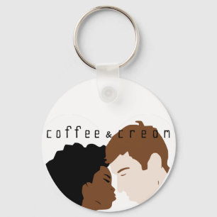 Interracial Love Key Ring