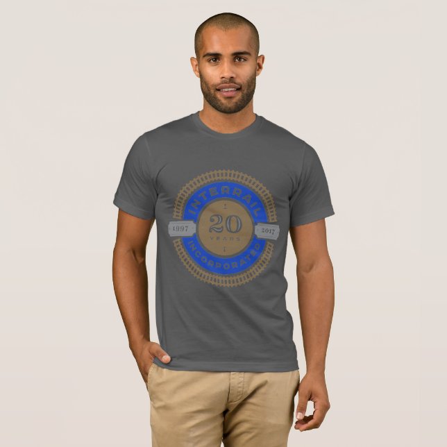 Interrail's 20yr Commemorative Logo Tee (Front Full)