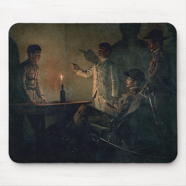 Interrogation of a deserter mouse pad (Front)