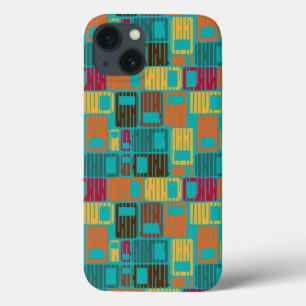 Interrupted Rectangles iPhone 13 Case