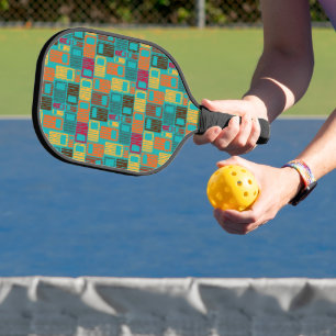 Interrupted Rectangles Pickleball Paddle