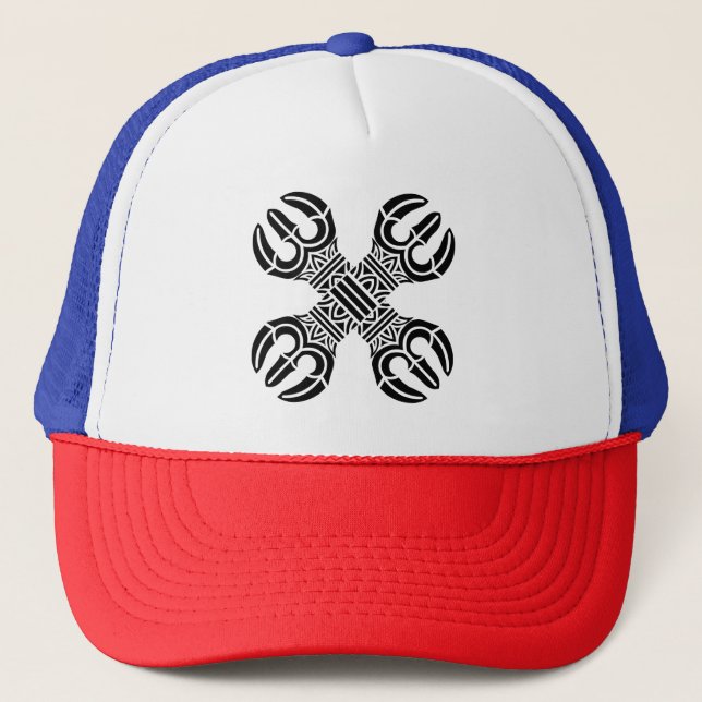 Intersecting dokko trucker hat (Front)