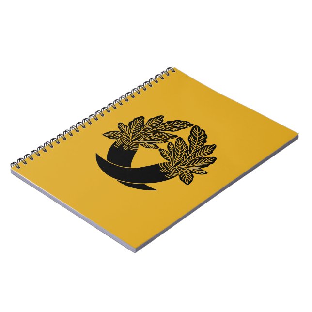Intersecting radishes spiral notebook (Left Side)