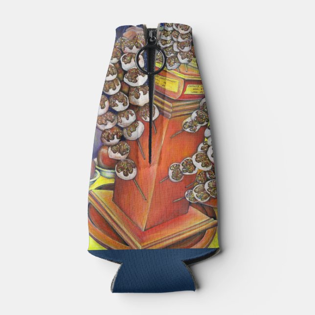 Intersection of Space and Commerce Bottle Cooler (Back)