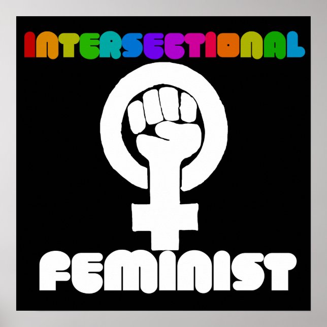 Intersectional feminist poster (Front)