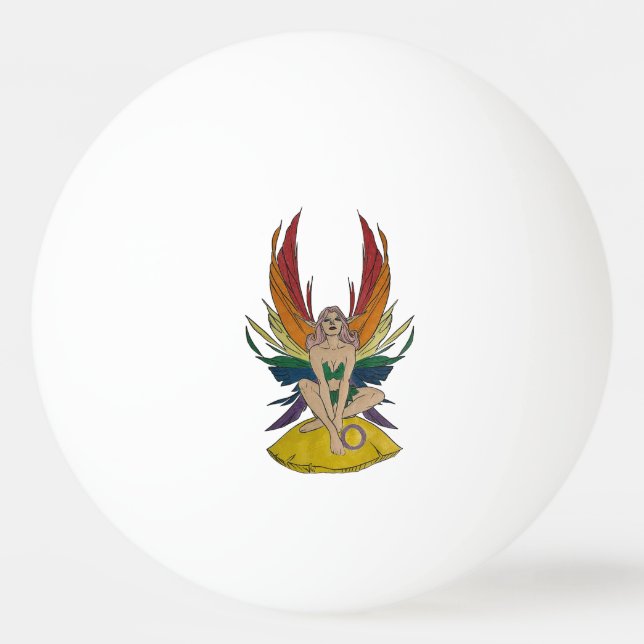 Intersex Faerie Ping Pong Ball (Front)