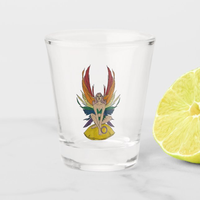 Intersex Faerie Shot Glass (Front)
