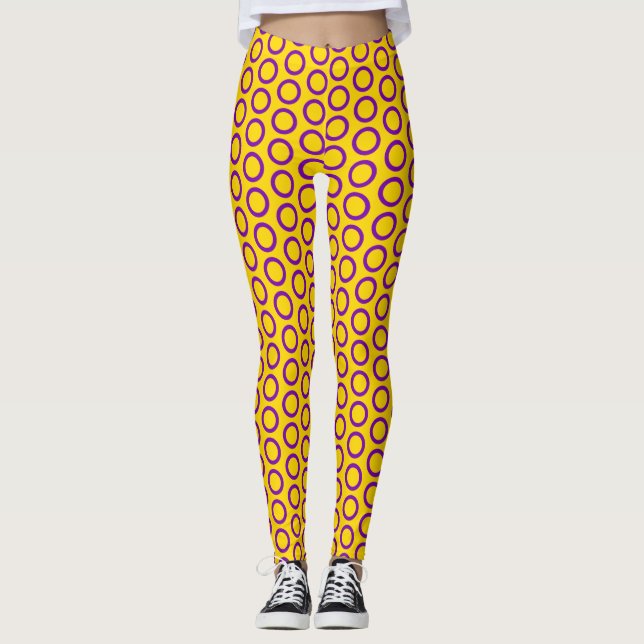 Intersex Flag Leggings (Front)