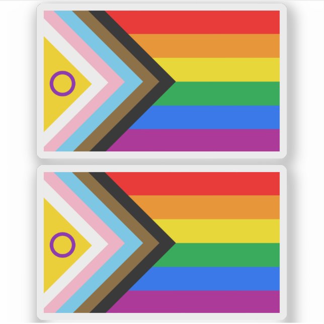 Intersex Inclusive Progress Pride Flag (Front)
