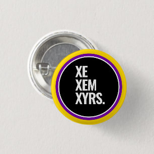 Intersex Pride 3 Cm Round Badge