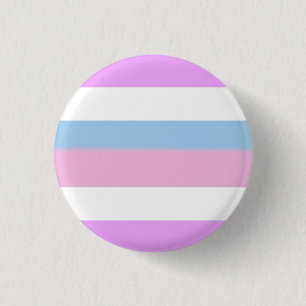 Intersex Pride Flag 3 Cm Round Badge