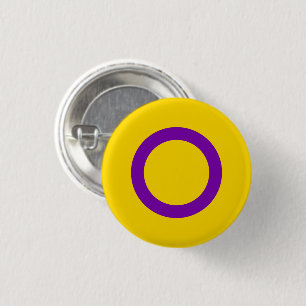 Intersex Pride Flag 3 Cm Round Badge