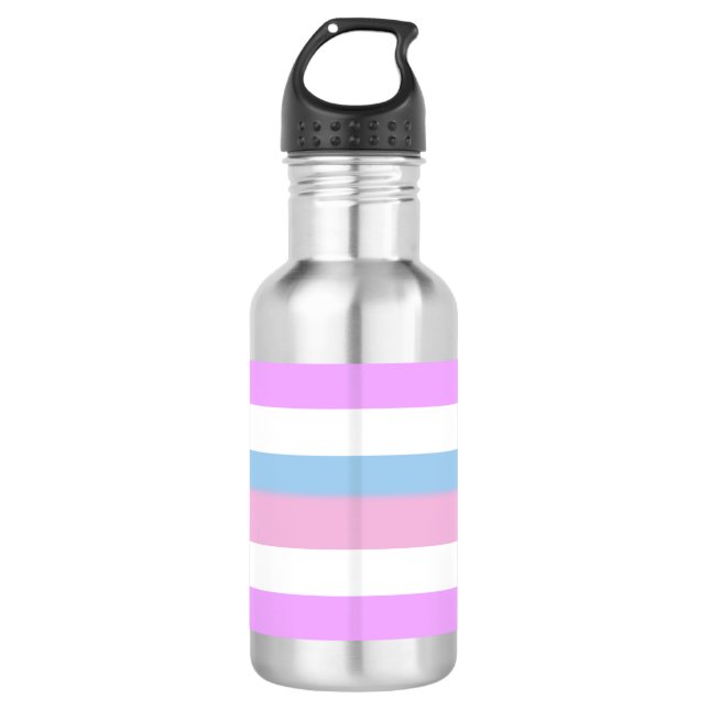 Intersex Pride Flag 532 Ml Water Bottle (Front)