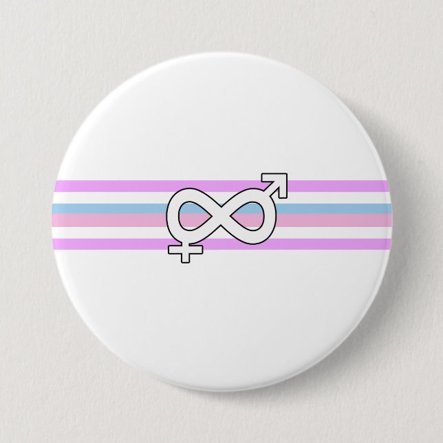 Intersex Pride Flag 7.5 Cm Round Badge (Front)