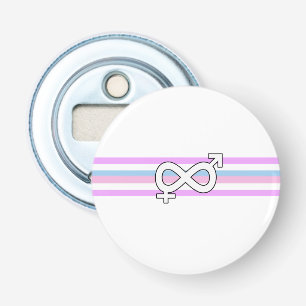 Intersex Pride Flag Bottle Opener