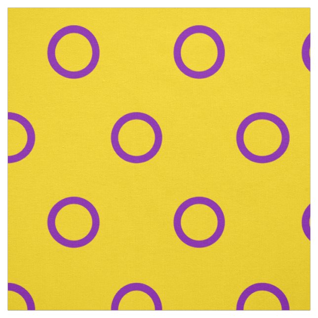 Intersex Pride Flag Fabric (Swatch)