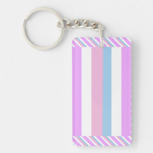 Intersex Pride Flag Key Ring