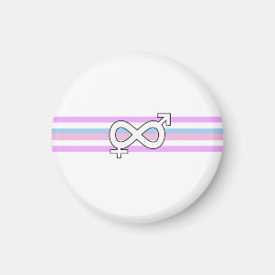 Intersex Pride Flag Magnet