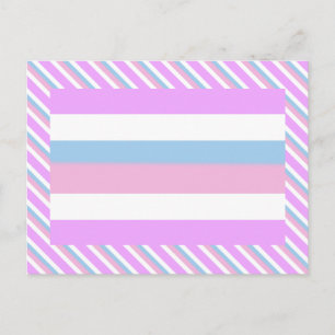Intersex Pride Flag Postcard