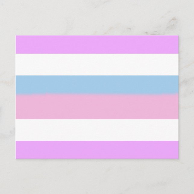 Intersex Pride Flag Postcard (Front)