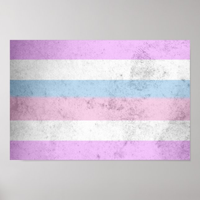 Intersex Pride Flag Poster (Front)