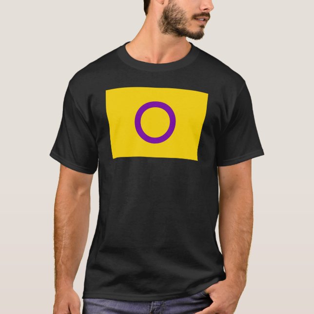 Intersex Pride Flag T-Shirt (Front)