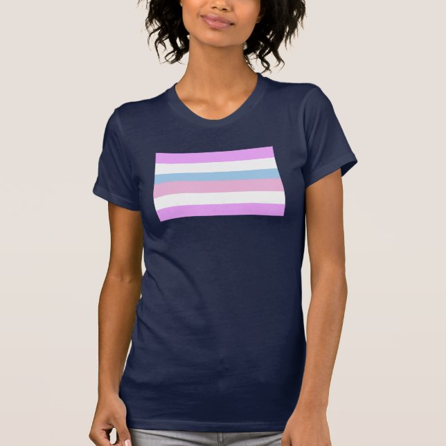 Intersex Pride Flag T-Shirt (Front)