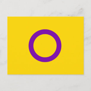 INTERSEX PRIDE POSTCARD