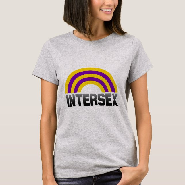 Intersex Pride T-Shirt (Front)