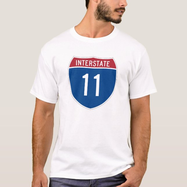 Interstate 11 T-Shirt (Front)