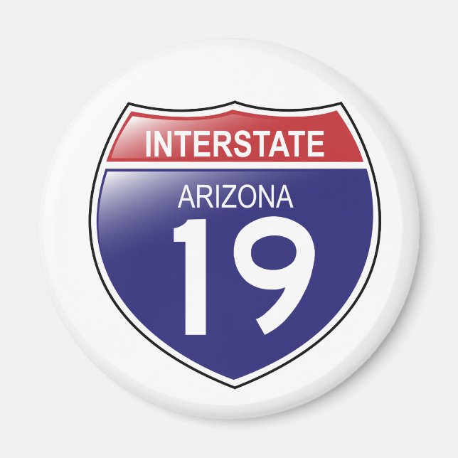 Interstate 19 Arizona Magnet (Front)