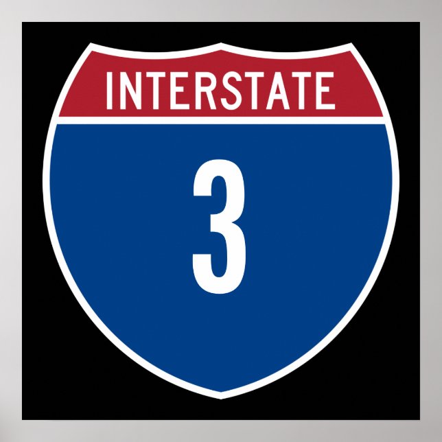 Interstate 3 poster (Front)