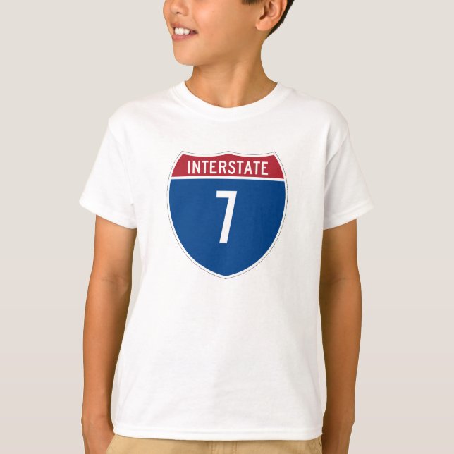 Interstate 7 T-Shirt (Front)
