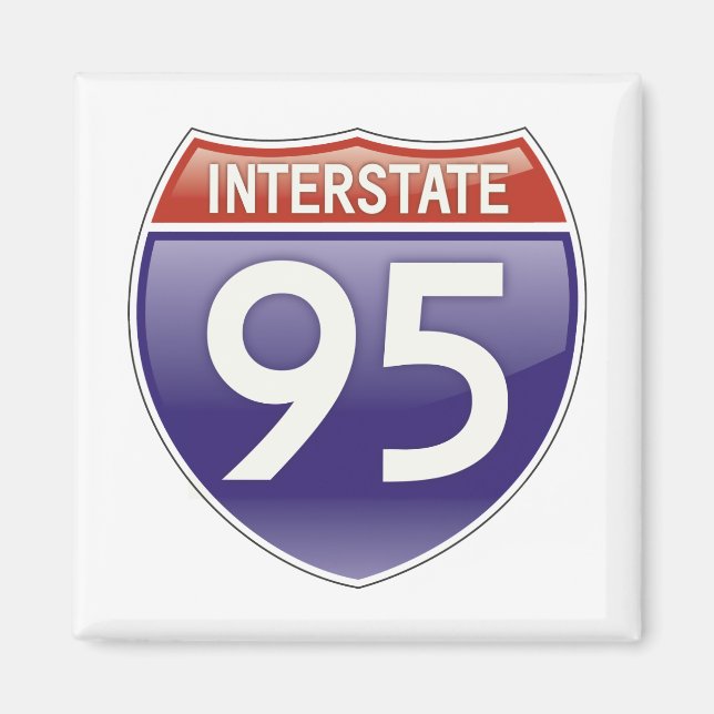 Interstate 95 magnet (Front)
