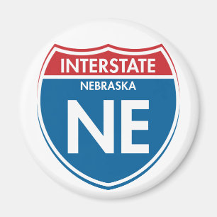Interstate Nebraska NE Magnet