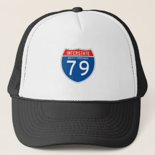 Interstate Sign 79 - West Virginia Trucker Hat
