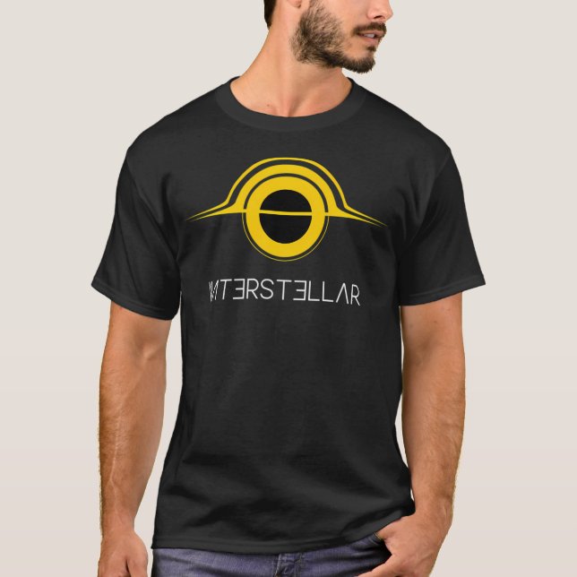 Interstellar Gargantua (Yellow) T-Shirt (Front)