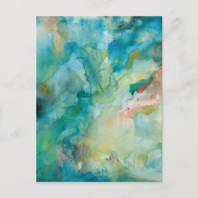 Interstellar | Teal Blue Sky Postcard (Front)