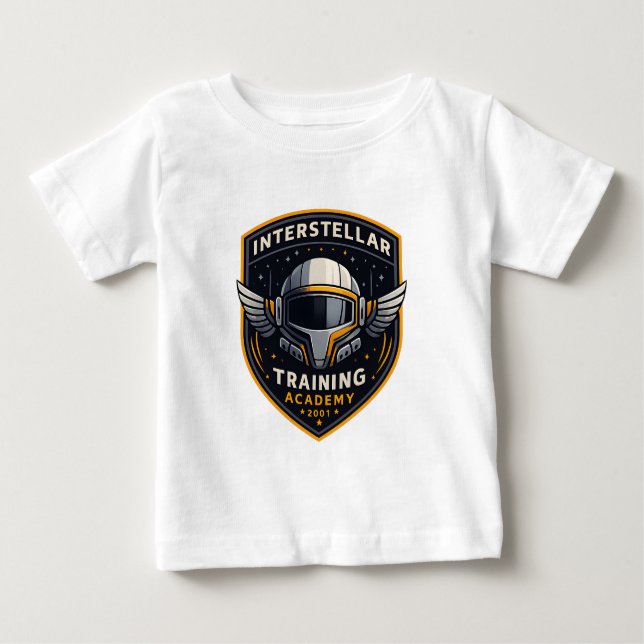 Interstellar Training Academy Baby T-Shirt (Front)