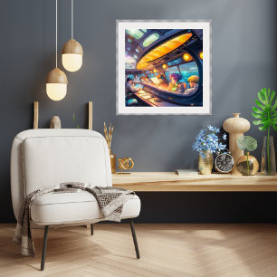 Interstellar Travel Poster