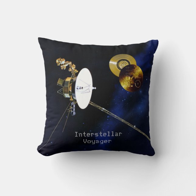 Interstellar Voyager Spacecraft Cushion (Front)