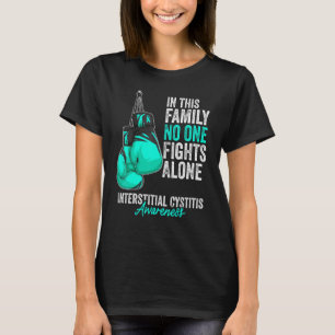 Interstitial Cystitis Awareness Month Gloves Teal  T-Shirt