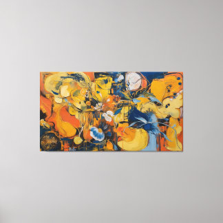 Intertwined Energies Canvas Print