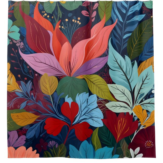 Intertwined Shower Curtain (Front)