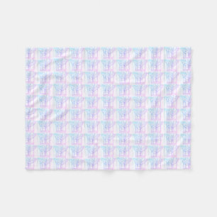 Intertwining Abstract   Fleece Blanket